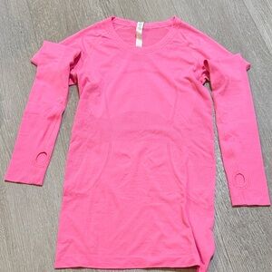 lululemon athletica Pink Long Sleeve Tee